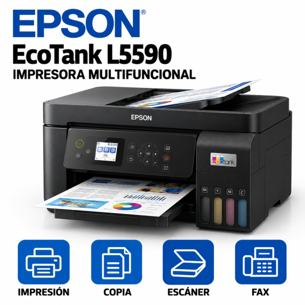 IMPRESORA EPSON MULTIFUNCIONAL L5590 ECOTANK
