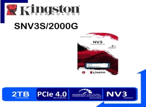 SSD KINGSTON NV3, 2TB, M.2, 2280, NVME PCIE 4.0 X4