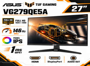 MONITOR ASUS TUF VG279QE5A 27, 146HZ, 1MS, PANEL IPS