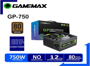 FUENTE DE PODER GAMEMAX GP-750 750W 80 PLUS BRONZE (GP-750)