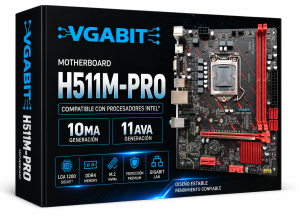 PLACA MADRE VGABIT H511M-PRO LGA 1200