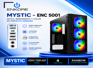 CASE GAMER ENKORE MYSTIC ENC 5001