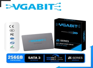 SSD SOLIDO SATA 2.5 VGABIT 256GB  LECTURA 500MB/S ESCRITURA 430MBPS
